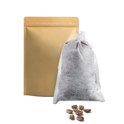 O Mess Cold Brew Coffee Filters, 120PCS Single Use Filter Packs, Disposable Brewing Bags For Concentrate/Iced Coffee Maker, Cold Press Kit, Hot Tea In Mason Jar/Pitcher (Commercial Size 8"x12")