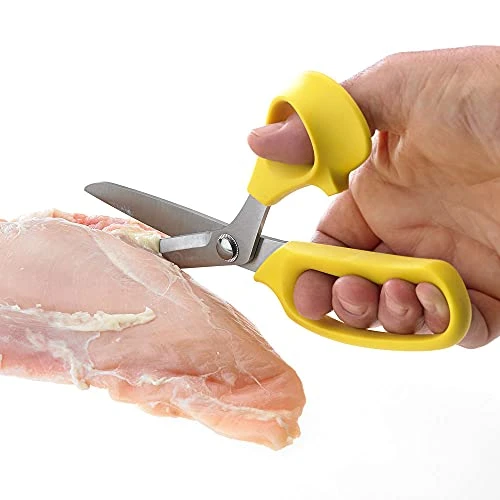 Kitchen Shears W/Yellow Handle, 9-Inch 5 Kitchen Shears W/Yellow Handle, 9-Inch - Image 5