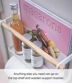 Yamazaki Home Tosca Magnetic Kitchen Storage Rack – Refrigerator Organizer Wall Holder -Kitchen Island Sale 415R3dVbd0L