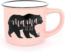 Mom Mug With Stylish Gift Box- Best Mom Ever Novelty Gifts For Mom Cute Coffee Mugs For Women - Pink Coffee Mug With Black Hand Lettering - 15 Oz Microwave And Dishwasher Safe. -Kitchen Island Sale 415kw6jW3JL. AC