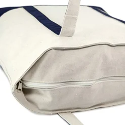 22" Heavy Duty Cotton Canvas Tote Bag (Zippered) -Kitchen Island Sale 416KQDY5ECL