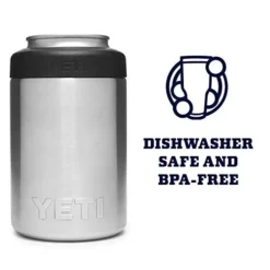 Yeti Rambler 12 Oz. Colster Can Insulator For Standard Size Cans, Stainless (NO CAN INSERT) -Kitchen Island Sale 416WuwcO1FL