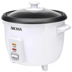 4-Cups (Cooked) / 1Qt. Rice & Grain Cooker (ARC-302NGP), Pink & Aroma 6-cup (cooked) 1.5 Qt. One Touch Rice Cooker, White (ARC-363NG), 6 Cup Cooked/ 3 Cup Uncook/ 1.5 Qt. -Kitchen Island Sale 416zyHtU2qL