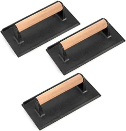 Cast Iron Burger Press, 7 Inch Round Heavy Duty Bacon Meat Steak Grill Press With Wooden Handle, Heat Proof, Rust Resistance, Griddle Accessorie Burger Smasher For BBQ Flat Top Teppanyaki 24 Cast Iron Burger Press, 7 Inch Round Heavy Duty Bacon Meat Steak Grill Press With Wooden Handle, Heat Proof, Rust Resistance, Griddle Accessorie Burger Smasher For BBQ Flat Top Teppanyaki -Kitchen Island Sale 4170ZzdYQqL. AC