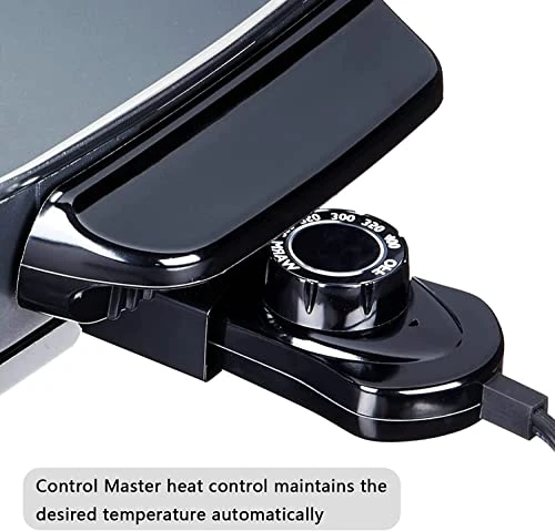 16 Inch Nonstick Electric Skillet - With Glass Cover Electric 2 16 Inch Nonstick Electric Skillet - With Glass Cover Electric - Image 2