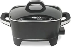 , Black, 8 Inch, ES-08, Electric Skillet, 800 Watts -Kitchen Island Sale 4179wEWT0 L. AC
