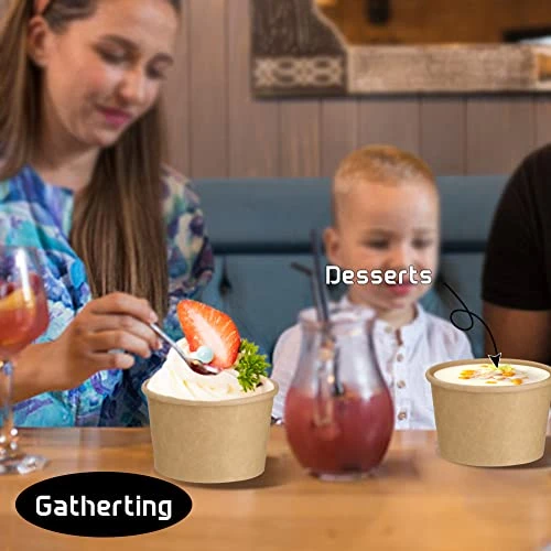 50 Pack 8 Oz Soup Containers With Lids,Disposable Containers With Lids For Food,ice Cream Cups With Lids. It Is Very Suitable For Storing Food In The Refrigerator Or Carrying Out 7 50 Pack 8 Oz Soup Containers With Lids,Disposable Containers With Lids For Food,ice Cream Cups With Lids. It Is Very Suitable For Storing Food In The Refrigerator Or Carrying Out - Image 7