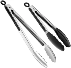 9/12 Inches Cooking Tongs,18/8 Stainless Steel With 600ºF High Heat-Resistant,Set Of 2 Premium Rubber Grips Kitchen Utensils,Cooking Utensils For Grill,Salad,BBQ,Frying,Baking,Serving 16 9/12 Inches Cooking Tongs,18/8 Stainless Steel With 600ºF High Heat-Resistant,Set Of 2 Premium Rubber Grips Kitchen Utensils,Cooking Utensils For Grill,Salad,BBQ,Frying,Baking,Serving -Kitchen Island Sale 4188lKHYPnL. AC