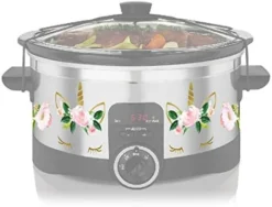 Unicorn Flowers Skin For Slow Cooker (3-5 Quart, Print) 7 Unicorn Flowers Skin For Slow Cooker (3-5 Quart, Print) -Kitchen Island Sale 418ASI5lGmL. AC 2
