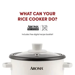 4-Cups (Cooked) / 1Qt. Rice & Grain Cooker (ARC-302NG), White -Kitchen Island Sale 418ZvUxb2WL