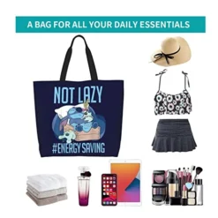 Cartoon Travel Totes Bag Shopping Shoulder Bags For Women Foldable Waterproof Hawaiian Beach Print Bag -Kitchen Island Sale 418fm7J6n8L