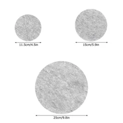 Plate Separators Storage, Set Of 48/24Pcs 3 Different Size, Thick And Premium Soft Felt Plate Dividers For Dish/Coffee Saucers Protecting And Stacking(48Pcs) -Kitchen Island Sale 418x4dRes3S