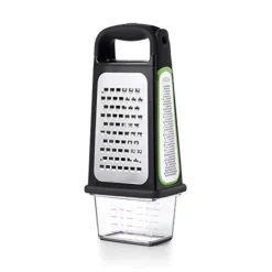 OXO Good Grips Etched Box Grater With Removable Zester, Steel
