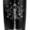 The Lord Of The Rings Tree Of Gondor Stainless Steel Tumbler 20 Oz Coffee Travel Mug/Cup, Vacuum Insulated & Double Wall With Leakproof Sliding Lid | Great For Hot Drinks And Cold Beverages