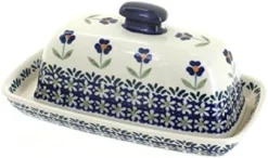Blue Rose Polish Pottery Prairie Garden Butter Dish 19 Blue Rose Polish Pottery Prairie Garden Butter Dish -Kitchen Island Sale 419u8AaZsVL. AC