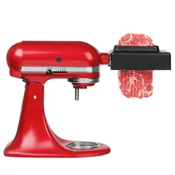 Meat Tenderizer For KitchenAid Stand Mixer- Meat Tenderizer Attachment With Stainless Steel Gears For All Sizes KitchenAid (Black)