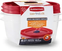 Rubbermaid Easy Find Lids 5-Cup Food Storage And Organization Containers And Lids, 2-Pack, Racer Red, 9 Rubbermaid Easy Find Lids 5-Cup Food Storage And Organization Containers And Lids, 2-Pack, Racer Red, -Kitchen Island Sale 41ADBEu7iHL. AC