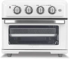 Cuisinart Air Fryer + Convection Toaster Oven, 8-1 Oven With Bake, Grill, Broil & Warm Options, Stainless Steel, TOA-70 -Kitchen Island Sale 41AYjk67FXL. AC