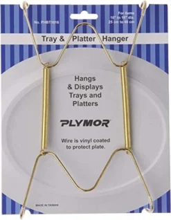 Plymor Gold Finish Wall Mountable Tray And Platter Hanger, 8.25" H X 4.75" W X 0.875" D (For Trays Or Platters 10" - 16") -Kitchen Island Sale 41AZUgTqljL. AC 2