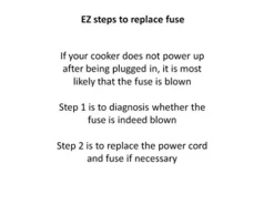 "GJS Gourmet Fuse Compatible With 8 Qt Bella Electric Pressure Cookers Model M-80B30AG". This Fuse Is Not Created Or Sold By Bella. -Kitchen Island Sale 41Arr2j5n0L