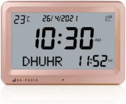 Automatic Worldwide Digital 8 Azan Prayer Sounds Islamic Wall And Desk Clock For USA FAJ-113 - Jet Black 14 Automatic Worldwide Digital 8 Azan Prayer Sounds Islamic Wall And Desk Clock For USA FAJ-113 - Jet Black -Kitchen Island Sale 41BF7BGYNAL. AC