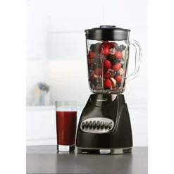 JB-920B 12-Speed + Pulse Blender With Glass Jar, Black