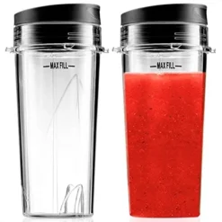 16 Oz Single Serve Blender Cups For Shakes And Smoothies - 2Pcs Ninja Blender Cups Replacement With Flip Top Lid Parts - Single Serve Cup Lid For BL770 BL780 BL660 BL740 BL810 Nutri Ninja Blenders 15 16 Oz Single Serve Blender Cups For Shakes And Smoothies - 2Pcs Ninja Blender Cups Replacement With Flip Top Lid Parts - Single Serve Cup Lid For BL770 BL780 BL660 BL740 BL810 Nutri Ninja Blenders -Kitchen Island Sale 41BxHWd09FL. AC