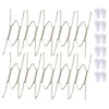 10 Pack Plate Hangers Invisible Wall Plate Hangers Stainless Steel Plate Hangers For The Wall And 12 Pack Wall Hooks Compatible 7.5 To 9 Inch For Decorative Plates Art Wall Brass Coated