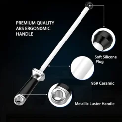 Knife Honing Rod,10 Inches Ceramic Sharpening Stick, Home Kitchen Knife Sharpener, 1000 Grit Ceramic -Kitchen Island Sale 41CPbK7WUYL