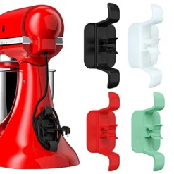 YBP Cord-Wrapper Kitchen-Appliances Tidy-Wrap Organizer - Upgraded Cord Holder The Paste Area Is Doubled, The Stickiness Is Stronger Glueable Cylindrical 4-Pack (white Black Rad Light Cyan, 4)