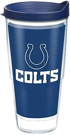 Tervis Made In USA Double Walled NFL Indianapolis Colts Insulated Tumbler Cup Keeps Drinks Cold & Hot, 16oz Mug, Tradition 13 Tervis Made In USA Double Walled NFL Indianapolis Colts Insulated Tumbler Cup Keeps Drinks Cold & Hot, 16oz Mug, Tradition - Image 13