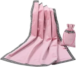 Altar Tarot Table Cloth Divination Wicca Velvet Cloth With Tarot Pouch 24.4 * 24.4 Inch Purple -Kitchen Island Sale 41DKNBGfQKS. AC