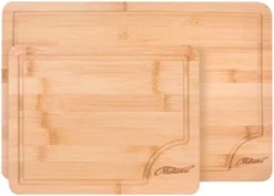 Bamboo Cutting Board Large 15 Inch, With Juice Groove, Handles On Both Sides For Easy Pick Up, Smooth Surface, For Kitchen And Party, Cut Raw Food Such As Meat, Beef And Chicken -Kitchen Island Sale 41DSrdUYTL. AC