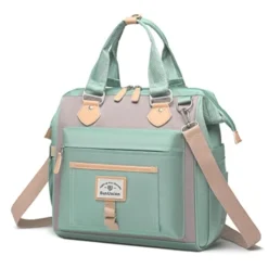 Lunch Bag Women, Insulated Lunch Bag, Large Lunch Tote For Work, Leak Proof Lunch Box For Adults, Lunch Purse, Cooler Bag With Side Pockets And Shoulder Strap Picnic Office(Gr