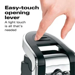 Hamilton Beach (76606ZA) Smooth Touch Electric Automatic Can Opener With Easy Push Down Lever, Opens All Standard-Size And Pop-Top Cans, Extra Tall, Black And Chrome 8 Hamilton Beach (76606ZA) Smooth Touch Electric Automatic Can Opener With Easy Push Down Lever, Opens All Standard-Size And Pop-Top Cans, Extra Tall, Black And Chrome -Kitchen Island Sale 41DfFy3qtmL