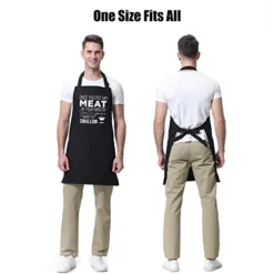 Miracu Funny Aprons For Men - Husband Gifts From Wife, Naughty Gifts For Husband - Fathers Day, Birthday Gifts For Men, Male Best Friend, Boyfriend, Fiance, Guy, Chef Him - BBQ Grilling Cooking Apron -Kitchen Island Sale 41DpV772yyL