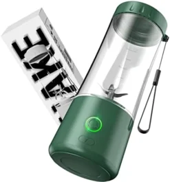 2023 Hotsch Portable Blender, 13.5 Oz Personal Size Juicer Cup For Smoothies And Shakes, USB Rechargeable With Six Blades, For Sports Travel And Outdoors (Green) -Kitchen Island Sale 41DptrbfZSL. AC