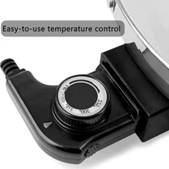 11.8-Inch Capacity Electric Skillet - For Simmer Fry Bake Steam (Silver) 10 11.8-Inch Capacity Electric Skillet - For Simmer Fry Bake Steam (Silver) -Kitchen Island Sale 41E61X5pvHL