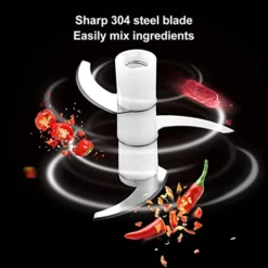 Multifunctional, Portable Handheld Mixer Cordless Electric Garlic Chopper Meat Grinder Electric Hand Mixer Baking Cake Cream Beaters (Green) -Kitchen Island Sale 41E9b8NkoYL