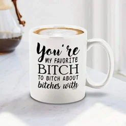 Funny Bestfriend Bridesmaid Sister Coffee Mug Gift You're My Favorite B To B About B With Ceramic Coffee Mug Tea Cup -Kitchen Island Sale 41F4bGmpw3L