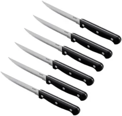 Serrated-Steak Knives Set Of 12, Black Full-Tang Triple Rivet Steak Knife Sets, 4.5 Inch, For Kitchen Restaurant Tableware Camping ,Dishwasher Safe, Stainless Steel Sharp Blade 17 Serrated-Steak Knives Set Of 12, Black Full-Tang Triple Rivet Steak Knife Sets, 4.5 Inch, For Kitchen Restaurant Tableware Camping ,Dishwasher Safe, Stainless Steel Sharp Blade -Kitchen Island Sale 41F6BSfEi1L. AC