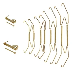20 Pack Plate Hanger 4 6 8 10 Inches Wall Plate Hangers Decorative Wire Plate Hanger With 20 Wall Hooks 30LB 50LB