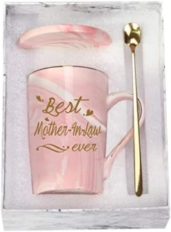 Mother In Law Coffee Mugs Best Mother In Law Coffee Mug Best Mother In Law Gifts Birthday Mothers Day Best Mother In Law Gifts From Daughter Son In Law 14 Ounce Grey With Gift Box Spoon Coaster -Kitchen Island Sale 41Fyvj92VFL. AC