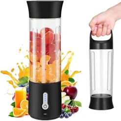 Portable Blender - 17Oz Personal Blender For Smoothies And Shakes | 4000mAh Rechargeable USB Mini Blender With 6 Blades | Handheld Blender For Sports Travel Gym -Kitchen Island Sale 41G4P6ypSJL. AC