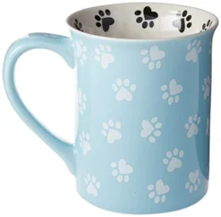 Enesco Our Name Is Mud “Cat Hair” Stoneware Mug, 16 Oz.