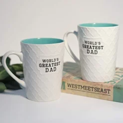 World's Greatest Dad 16 OZ Coffee And Tea Cups-For Dad,hubby,Valentine's Day,Anniversary,Birthday Funny Father's Day Mugs(green) -Kitchen Island Sale 41GdB3m7B5L