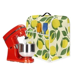 Veniyate Yellow Lemon Print Mixer Dust Cover Dust-proof Stand Mixer Covers With Side Pocket Universal Blender Cover Kitchen Appliance Covers For Blender Accessories -Kitchen Island Sale 41H77PxxveL