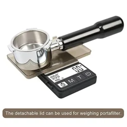 (Latest Version) Espresso Scale With Timer 1000g X 0.1g, Espresso Coffee Scale For Drip Tray, 35 Ounces By 0.01oz, Coffee Scale Espresso With Silicone Mat, Large Backlit Display (Batteries Included) -Kitchen Island Sale 41H9JET6k3S