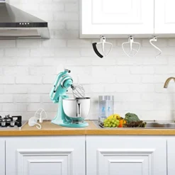 Stand Mixer Attachment Holders Compatible With Kitchenaid Attachments,for Flat Beater,Dough Hooks,Flex Edge Beater,Wire Whip (4-PACK) 8 Stand Mixer Attachment Holders Compatible With Kitchenaid Attachments,for Flat Beater,Dough Hooks,Flex Edge Beater,Wire Whip (4-PACK) -Kitchen Island Sale 41HPbGfKxPL