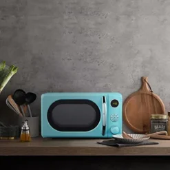 0.7 Cu. Ft. Retro Countertop Microwave Oven, 700 Watts, Blue 11 0.7 Cu. Ft. Retro Countertop Microwave Oven, 700 Watts, Blue -Kitchen Island Sale 41HXdSrTyDL